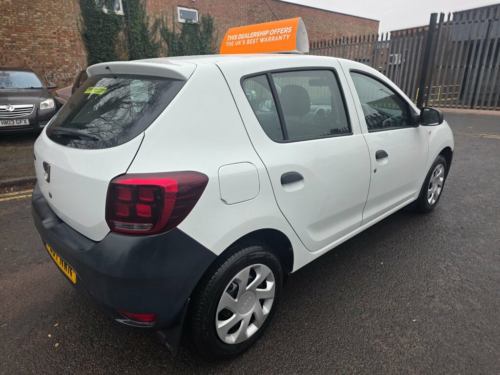 Dacia Sandero 1.0 Sce Access Hatchback Euro 6 FD67NWN White #5