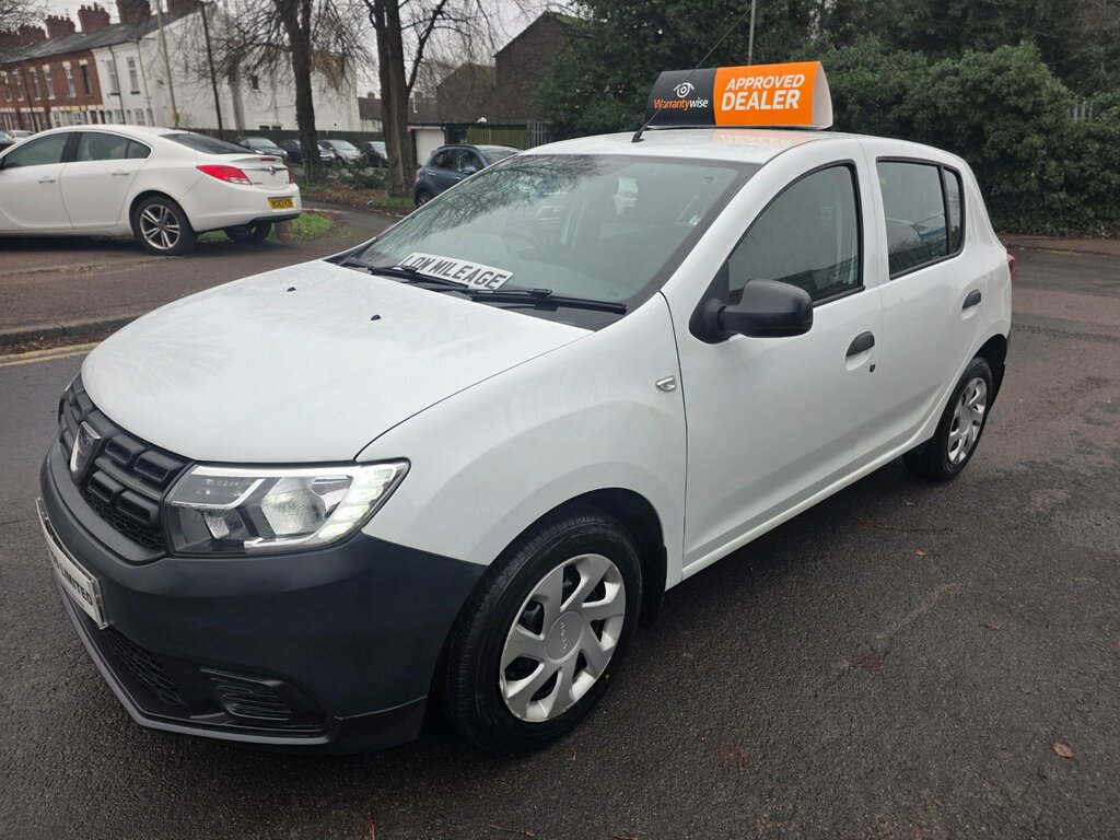 Dacia Sandero 1.0 Sce Access Hatchback Euro 6 FD67NWN White #2