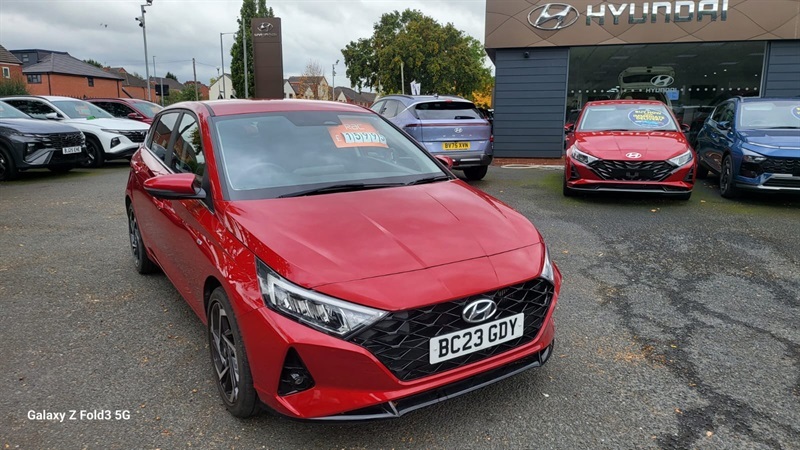 Hyundai I20 1.0 T-gdi Mhev Premium Hatchback Hybrid Red