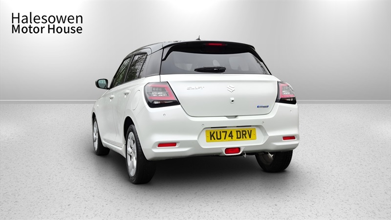 Suzuki Swift 1.2 Mhev Motion Hatchback Hybrid KU74DRV White #4