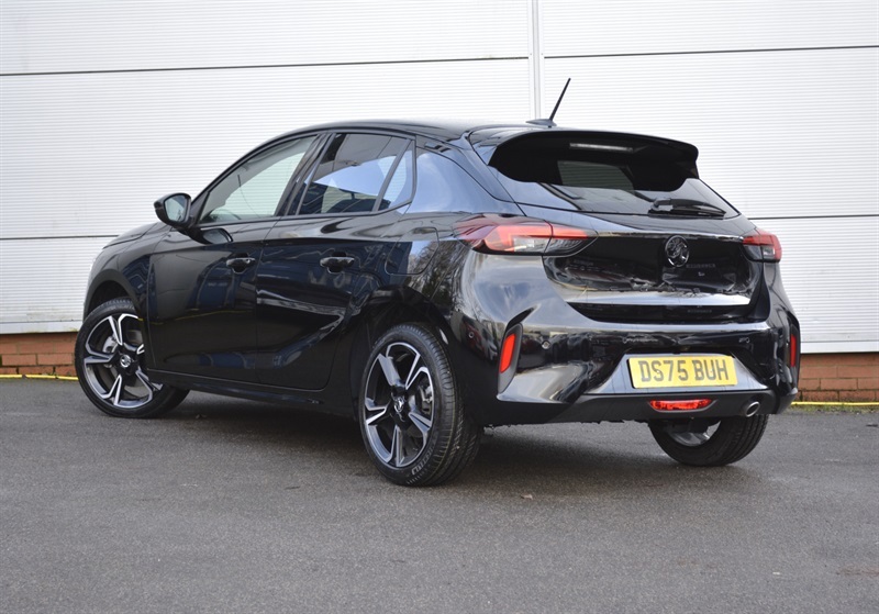 Vauxhall Corsa 1.2 Turbo Gs Hatchback Euro 6 Ss DS75BUH Black #4