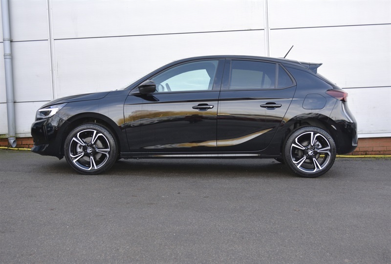 Vauxhall Corsa 1.2 Turbo Gs Hatchback Euro 6 Ss DS75BUH Black #3