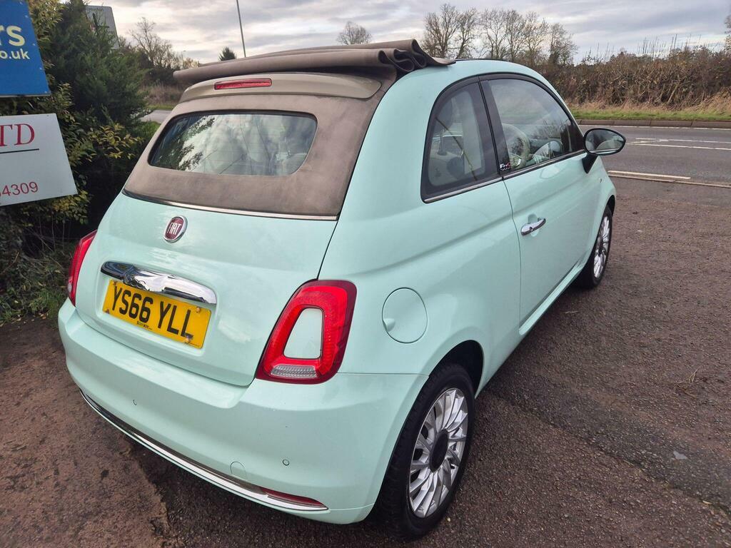 Fiat 500C 1.3 Multijet Lounge Euro 6 Ss YS66YLL Green #6