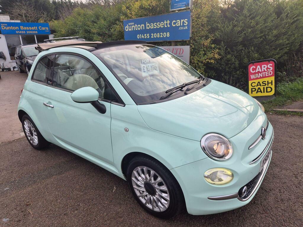 Fiat 500C 1.3 Multijet Lounge Euro 6 Ss Green
