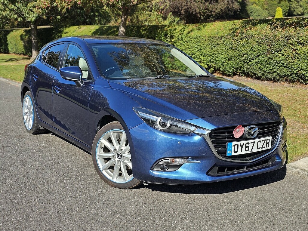 Mazda 3 Skyactiv-g Sport Nav U2959 Ulez Blue