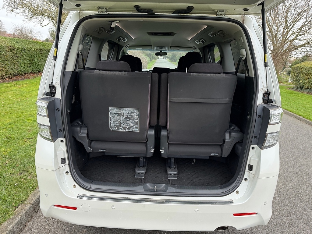 Toyota Vellfire 8 Seat U3165 Black #6