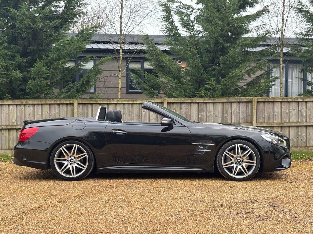 Mercedes-Benz SL Class 4.7 Sl500 V8 Amg Line Roadster G-tronic Euro 6 S Black #5