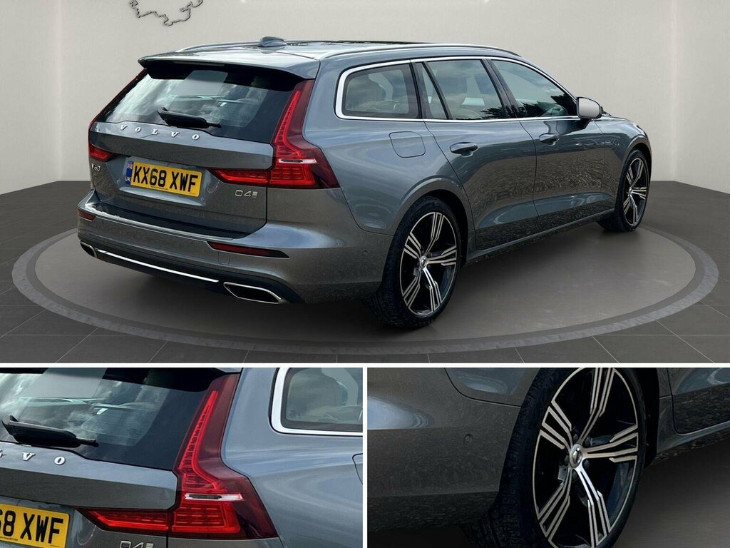 Volvo V60 Estate 2.0 D4 Inscription Pro Euro 6 Ss KX68XWF Grey #6