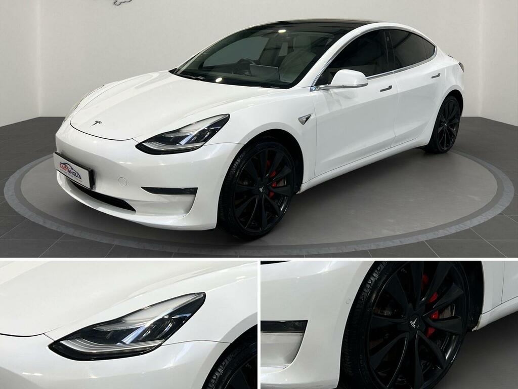 Tesla Model 3 Saloon Dual Motor Performance 4Wde Per LA69BDX White #4