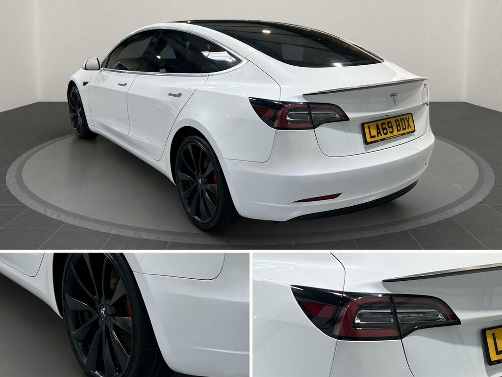 Tesla Model 3 Saloon Dual Motor Performance 4Wde Per LA69BDX White #5
