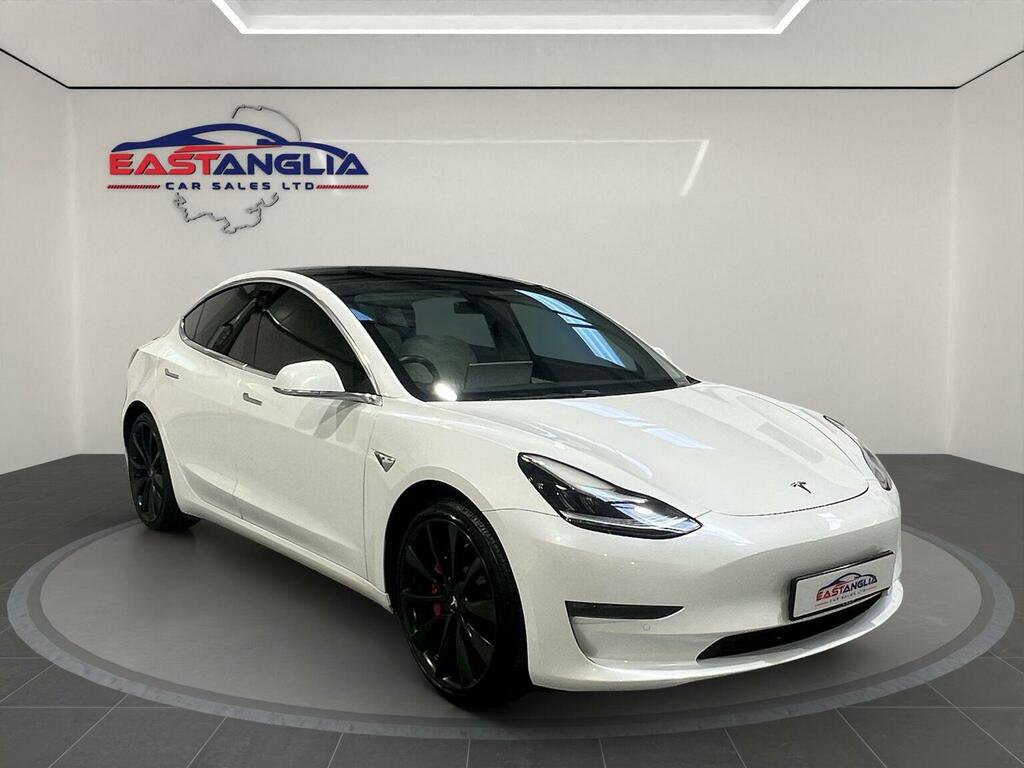 Tesla Model 3 Saloon Dual Motor Performance 4Wde Per LA69BDX White #6