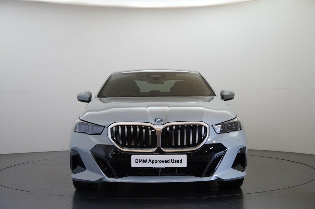 BMW 5 Series 530E M Sport Saloon SL75LPJ Grey #2