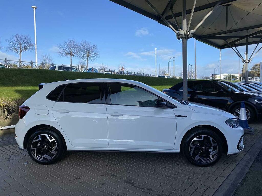 Volkswagen Polo 1.0 Tsi 115 R-line Dsg SM75BKA White #4