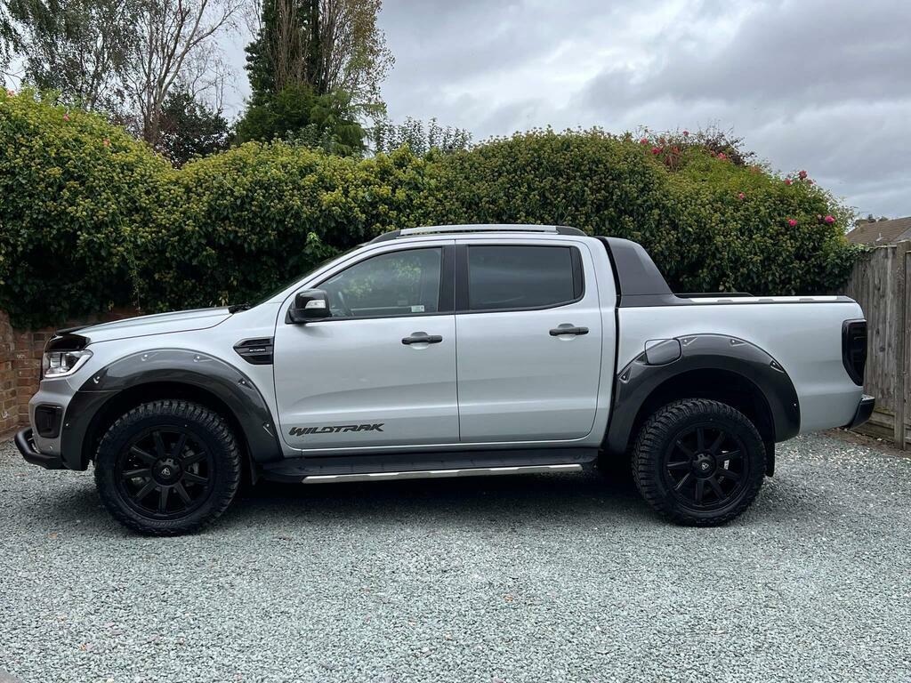 Ford Ranger 2.0 Ecoblue Wildtrak Double Cab Pickup 4Wd Eu HK22NNY Silver #4