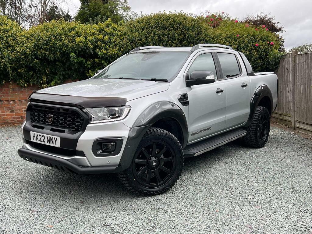 Ford Ranger 2.0 Ecoblue Wildtrak Double Cab Pickup 4Wd Eu HK22NNY Silver #3