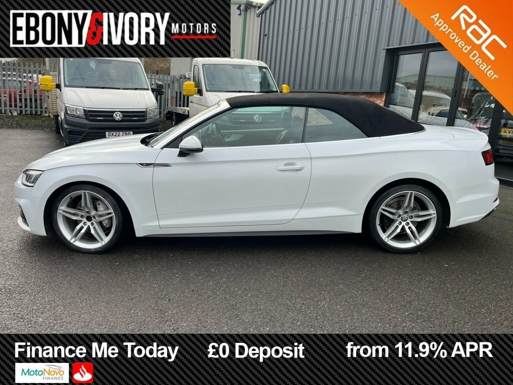 Audi A5 2L S Line WP19EWV White #2