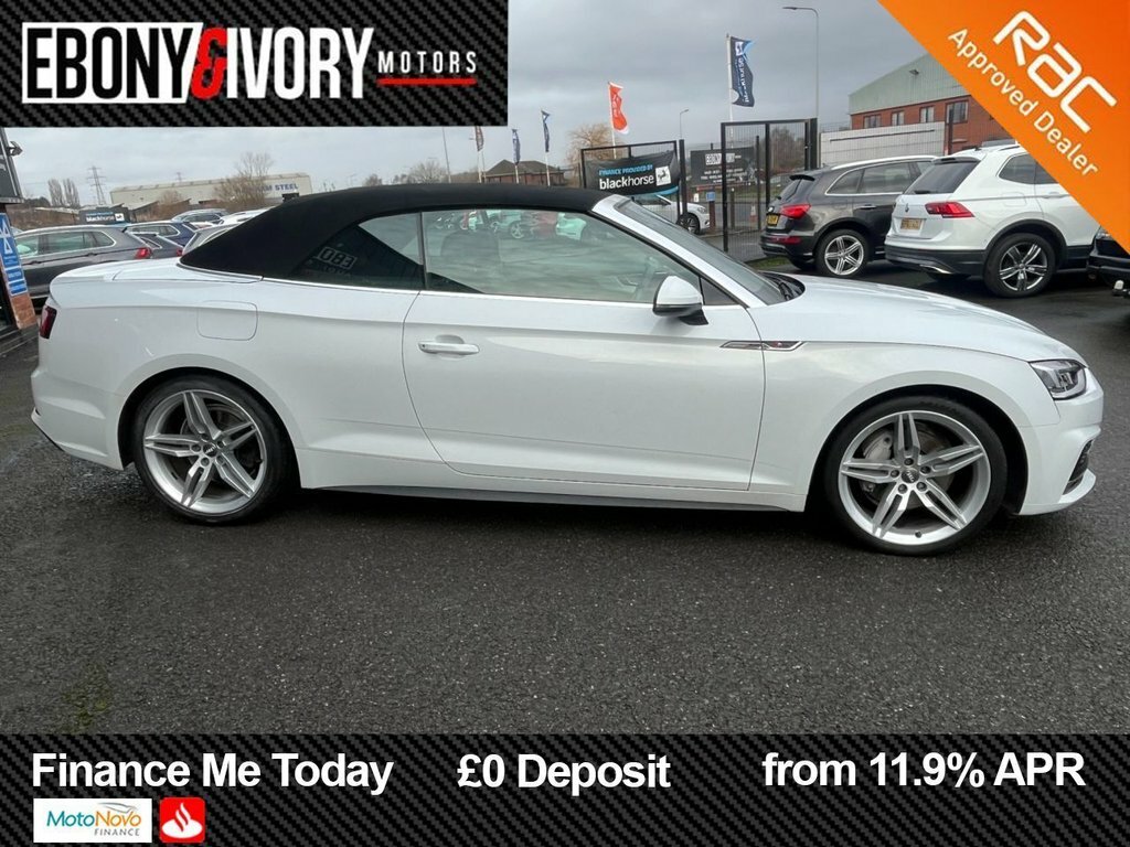 Audi A5 2L S Line WP19EWV White #6
