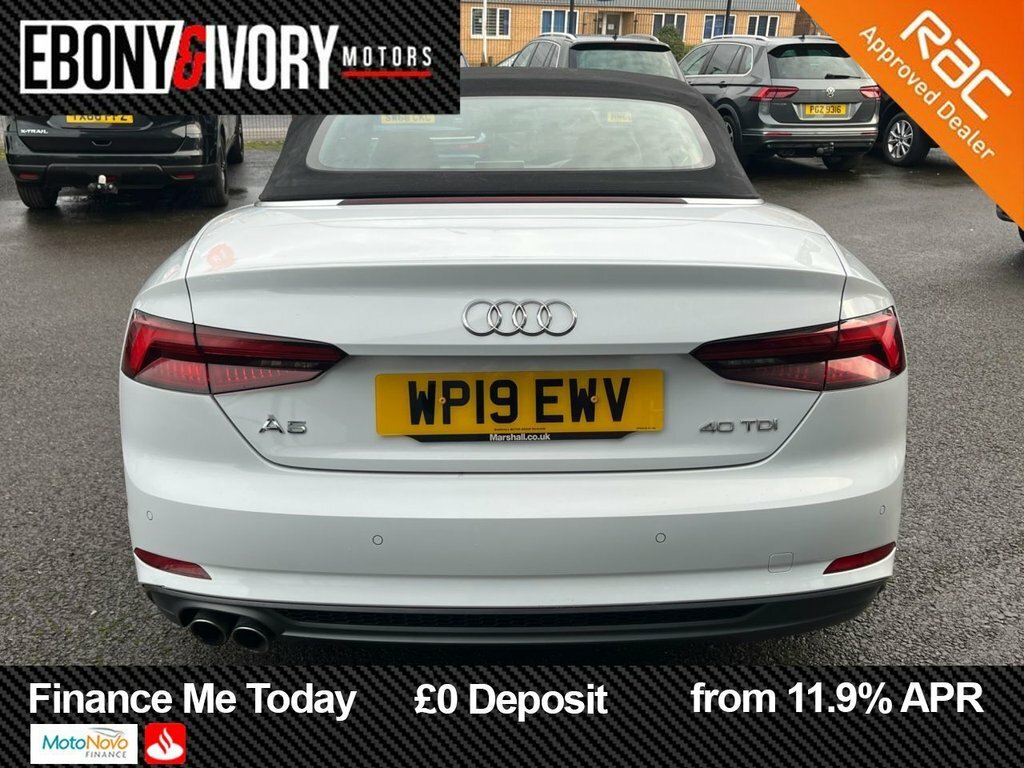 Audi A5 2L S Line WP19EWV White #4