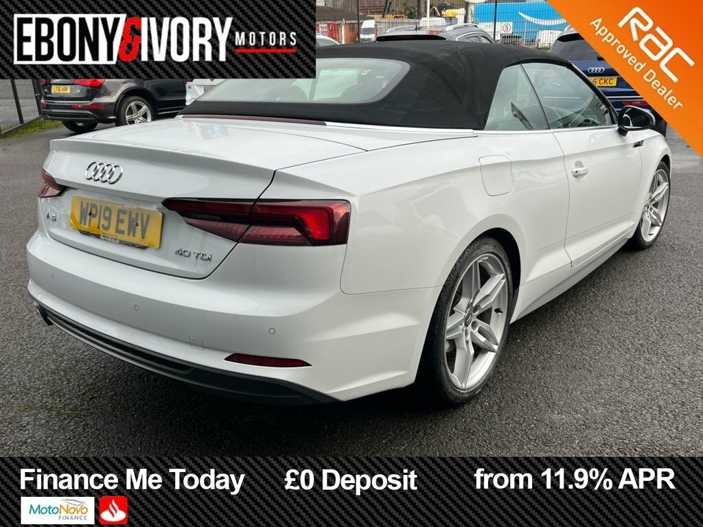 Audi A5 2L S Line WP19EWV White #5