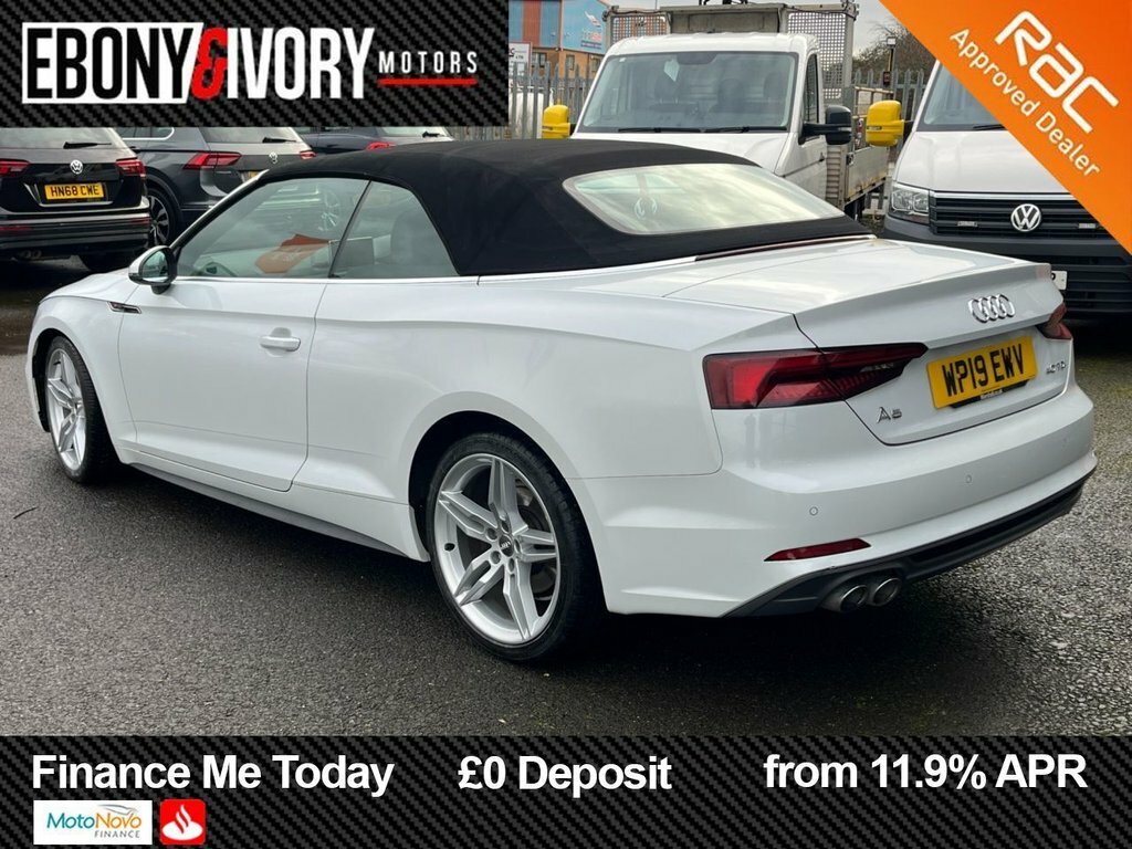 Audi A5 2L S Line WP19EWV White #3
