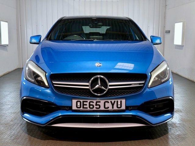 Mercedes-Benz A Class 2015 2.0 A45 Amg Premium Hatchback Sp Blue