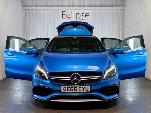 Mercedes-Benz A Class 2015 2.0 A45 Amg Premium Hatchback Sp Blue #6