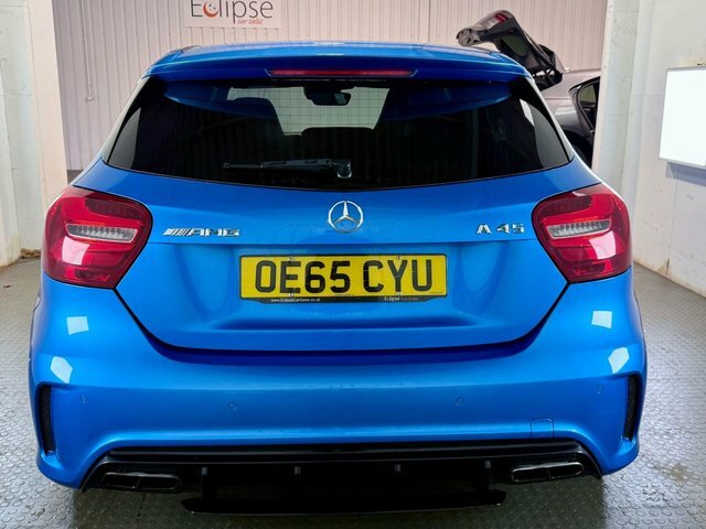 Mercedes-Benz A Class 2015 2.0 A45 Amg Premium Hatchback Sp Blue #4