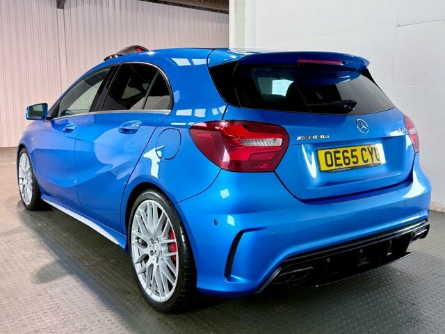 Mercedes-Benz A Class 2015 2.0 A45 Amg Premium Hatchback Sp Blue #3