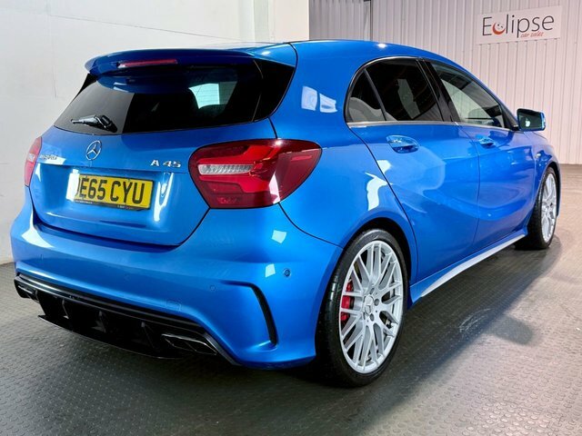 Mercedes-Benz A Class 2015 2.0 A45 Amg Premium Hatchback Sp Blue #5