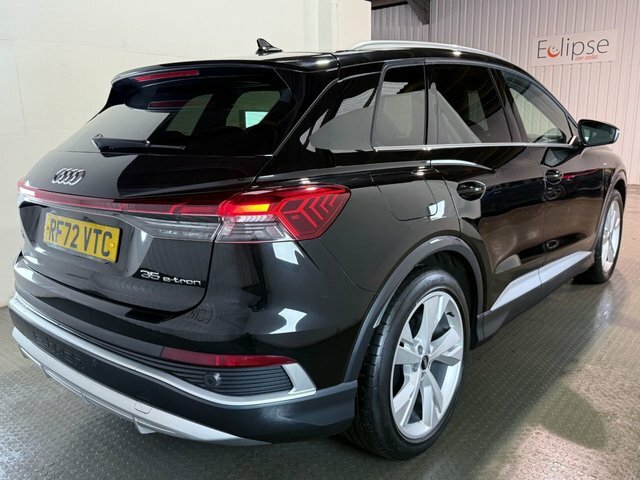Audi Q4 E Tron 2023 35 S Line Suv 55Kwh 170 Ps RF72VTC Black #6