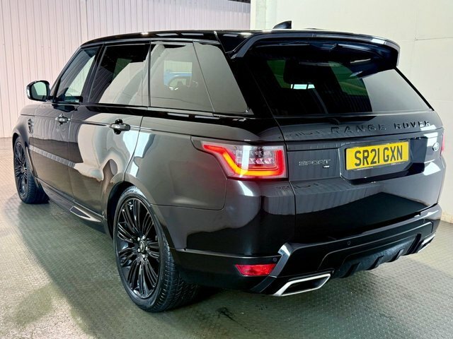 Land Rover Range Rover Sport 2021 3.0 D300 Mhev Hse Dynamic Black Suv Diese Black #4