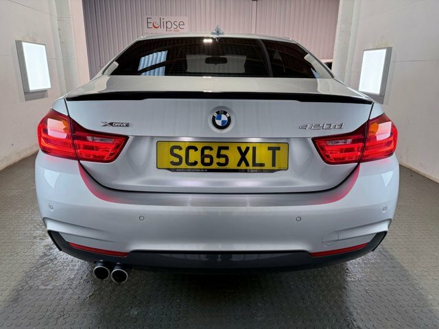 BMW 4 Series Gran Coupe 2015 2.0 420D M Sport Coupe Xdrive Silver #6