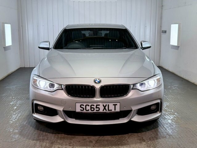 BMW 4 Series Gran Coupe 2015 2.0 420D M Sport Coupe Xdrive Silver #2