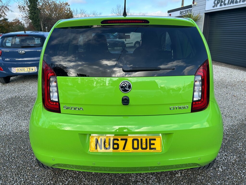 Skoda Citigo 1.0 Mpi Colour Edition Hatchback NU67OUE Green #3