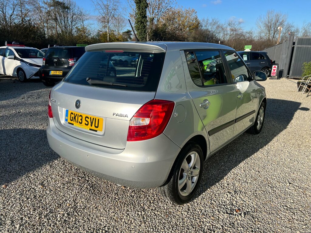 Skoda Fabia 1.2 Se Hatchback Euro 5 69 Ps Silver