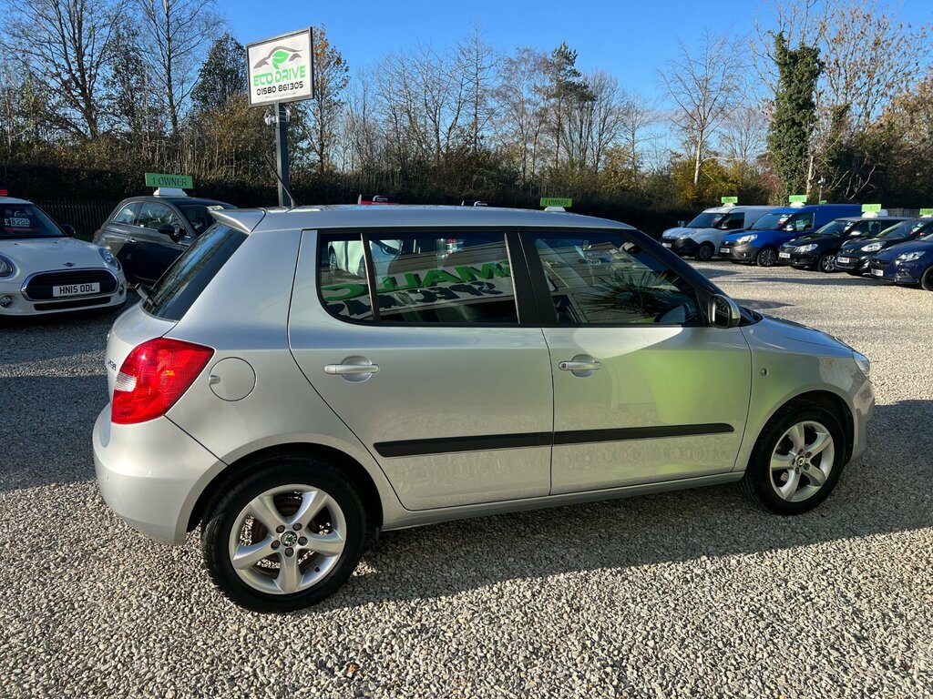Skoda Fabia 1.2 Se Hatchback Euro 5 69 Ps Silver #4