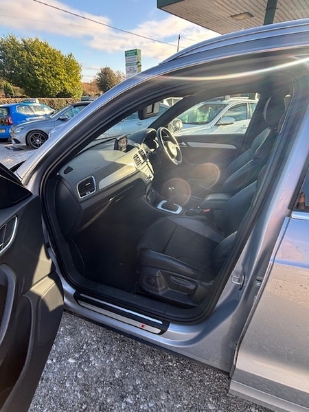 Audi Q3 Tdi S Line-dab Radio-partial YP65TZW Silver #5