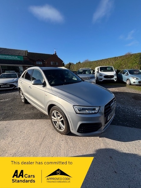 Audi Q3 Tdi S Line-dab Radio-partial Silver