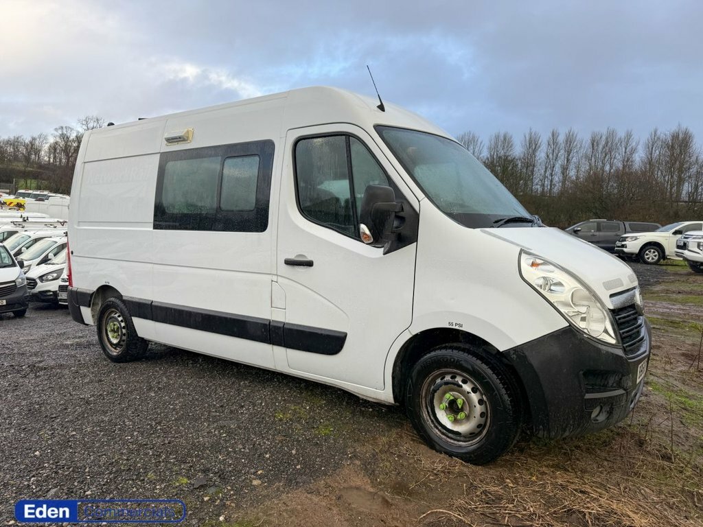 Vauxhall Movano Mpv White
