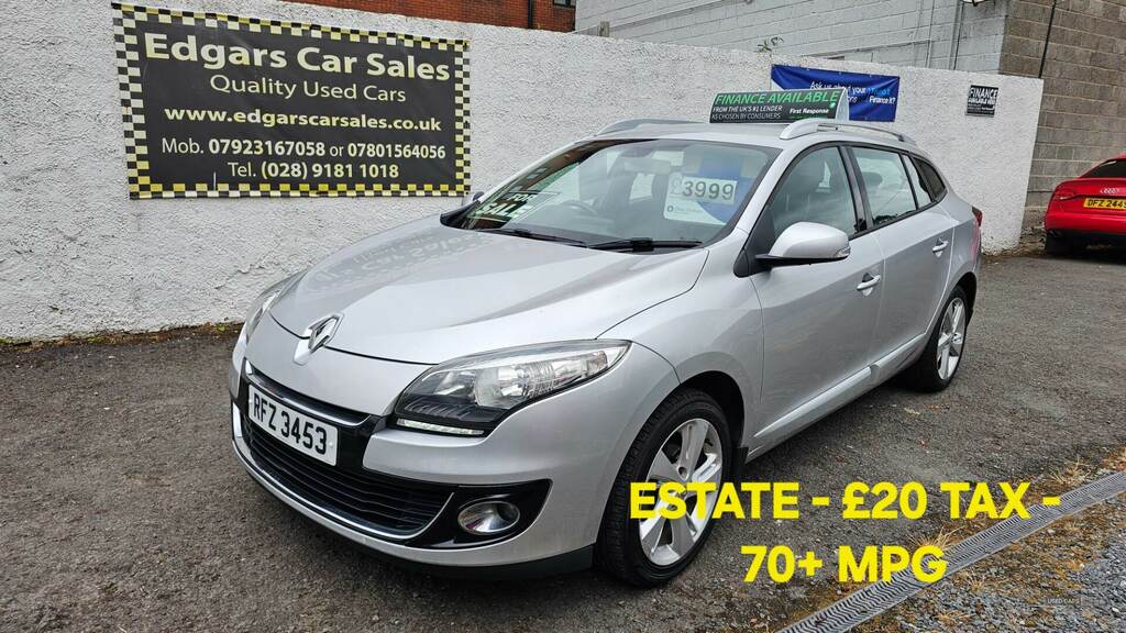 Renault Megane 1.5 Dci 110 Dynamique Tomtom Start Stop Silver