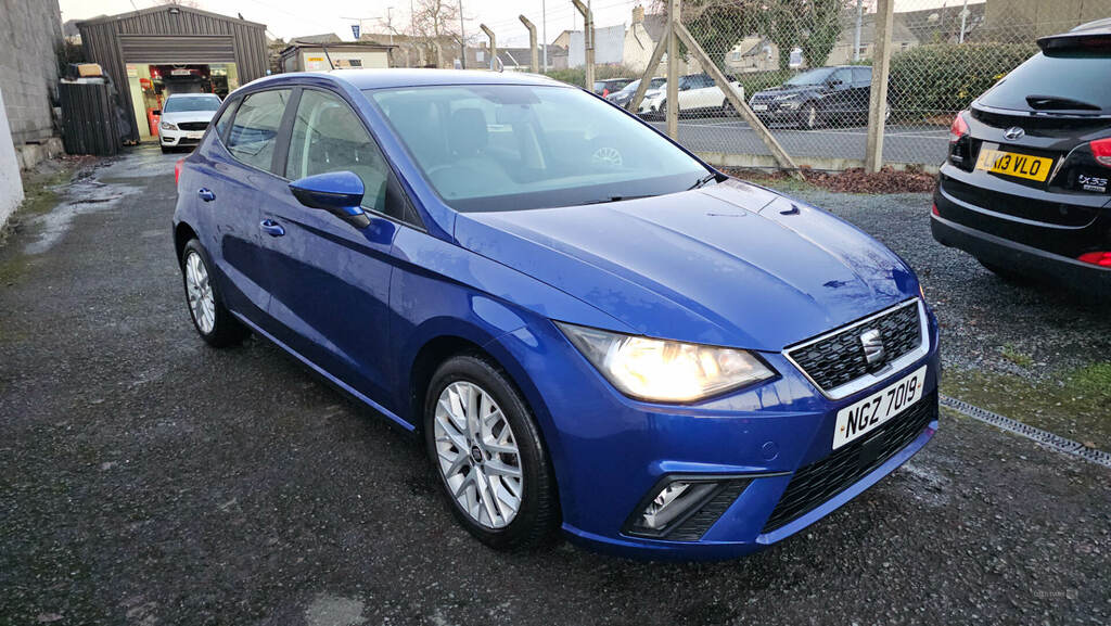 Seat Ibiza 1.0 Se Technology Ez NGZ7019 Blue #3