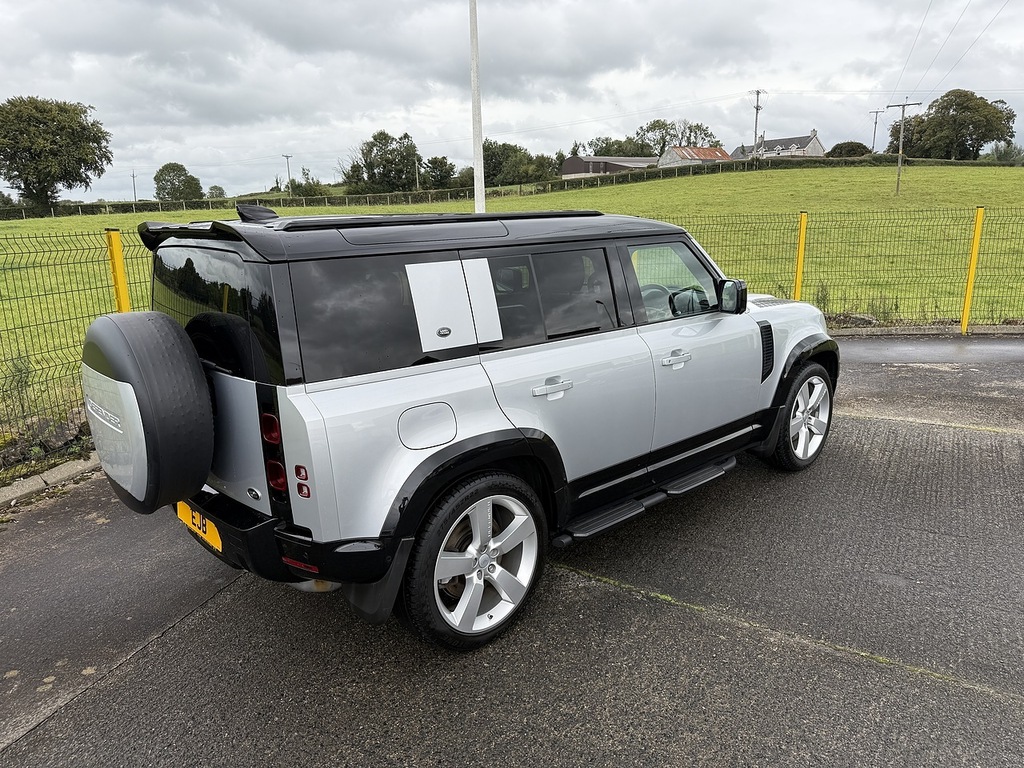 Land Rover Defender 110 Sd4 First Edition 7 Seater U5146 Ulez FJZ88 Silver #6