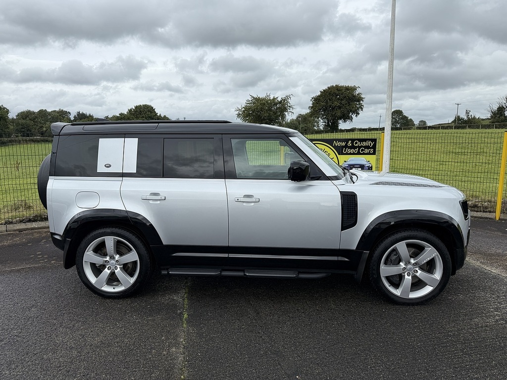 Land Rover Defender 110 Sd4 First Edition 7 Seater U5146 Ulez FJZ88 Silver #4