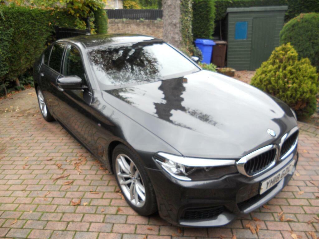 BMW 5 Series 2.0 520I M Sport Euro 6 S S YH18GZC Grey #3