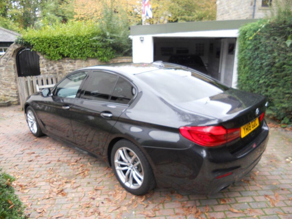 BMW 5 Series 2.0 520I M Sport Euro 6 S S YH18GZC Grey #5