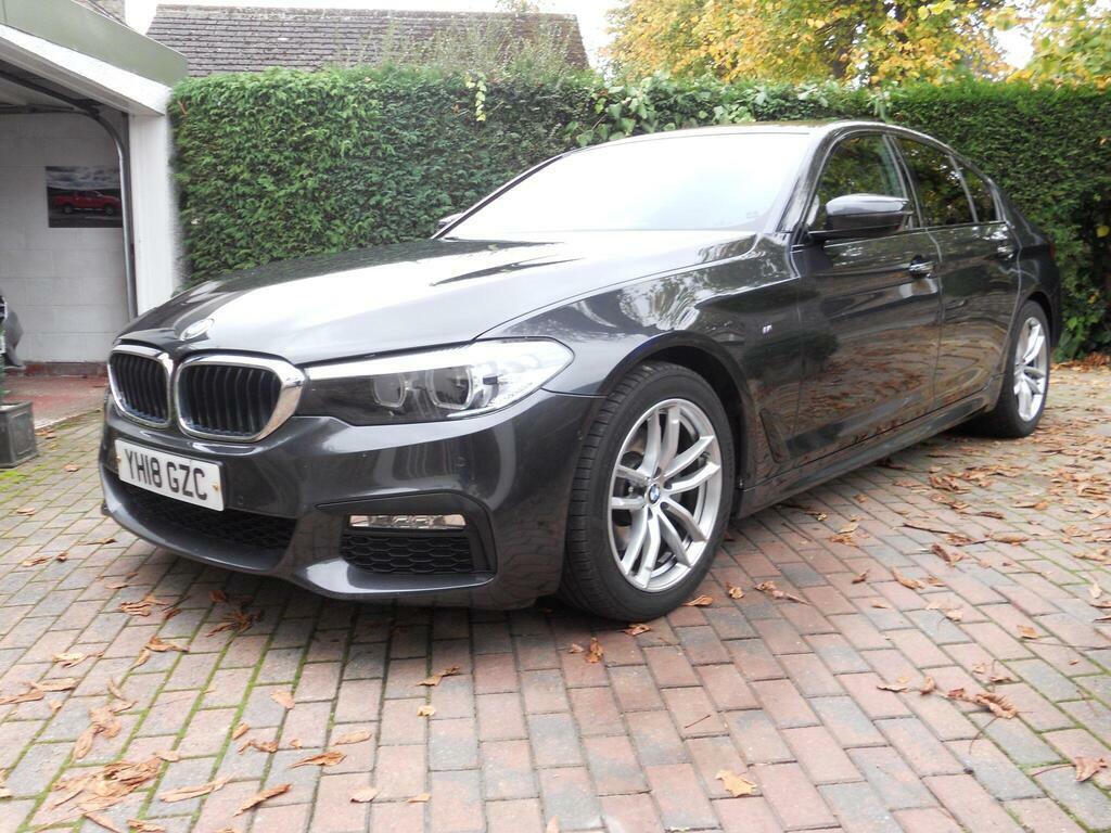 BMW 5 Series 2.0 520I M Sport Euro 6 S S YH18GZC Grey #2