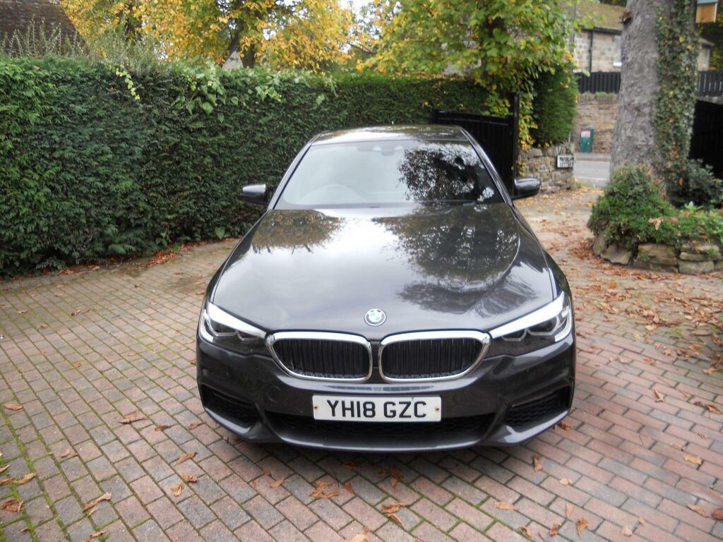 BMW 5 Series 2.0 520I M Sport Euro 6 S S YH18GZC Grey #4