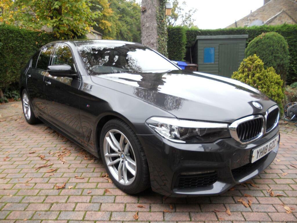 BMW 5 Series 2.0 520I M Sport Euro 6 S S YH18GZC Grey #6