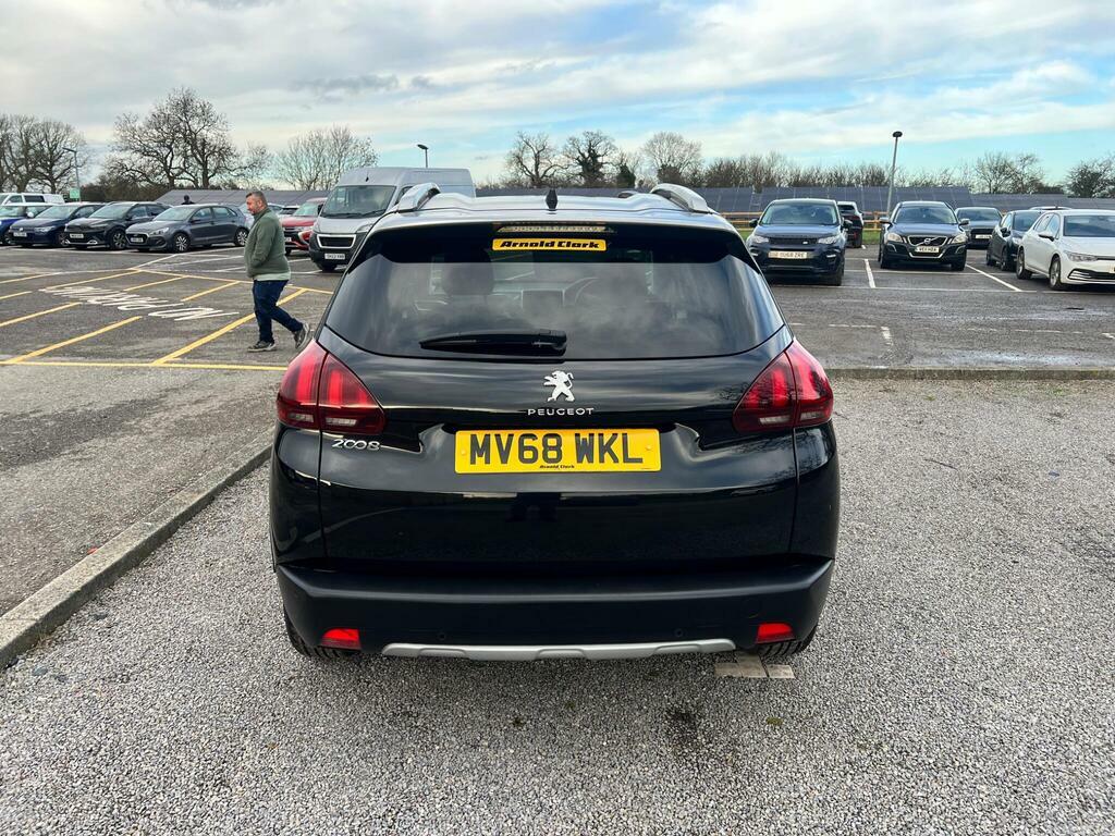 Peugeot 2008 1.2 Puretech Allure Euro 6 Ss MV68WKL Black #3