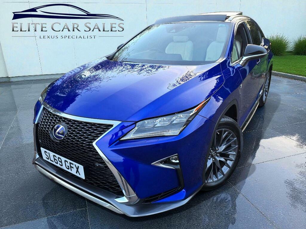 Lexus RX 3.5 450H V6 F Sport Suv SL69GFX Blue #2